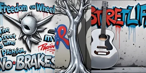 Urban Graffiti Style Stickers generated by chatgpt-image
