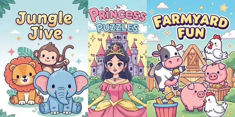 Whimsical Activity Book Art generated by undefined