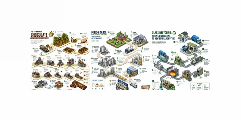 Isometric Infographic Diagrams generated by undefined