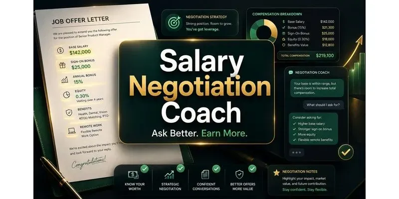 Salary Negotiation Coach generated by undefined