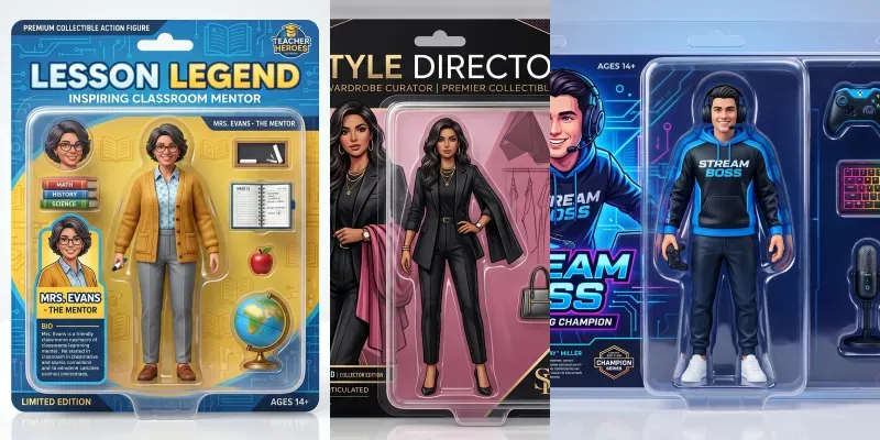 Professional Persona Action Figures generated by undefined