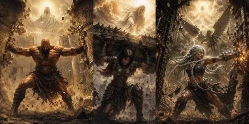 Mythic Heroes Final Stands generated by chatgpt-image