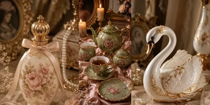 Vanity Photorealistic Porcelain Objects generated by undefined