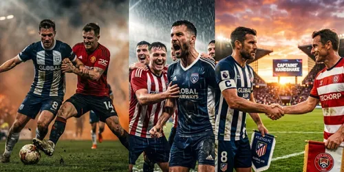 Cinematic Football Action Style generated by gemini-image