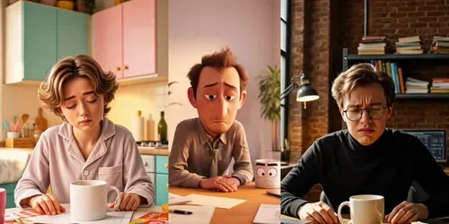 When Your Coffees Become The Bosses generated by grok-video