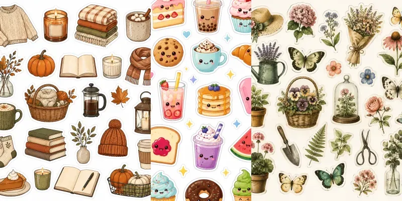 Sticker Sheet Generator generated by undefined