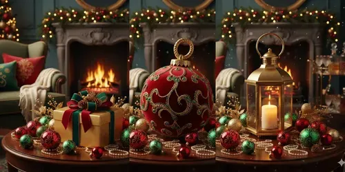 Highend Christmas Design Packs generated by gemini-image