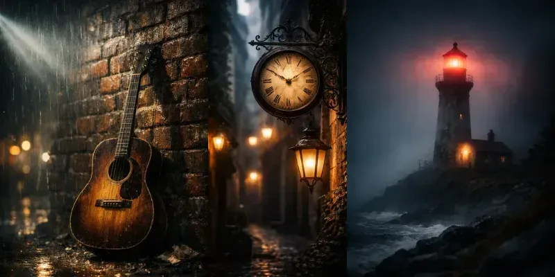 Cinematic Moody Fineart Scenes generated by undefined