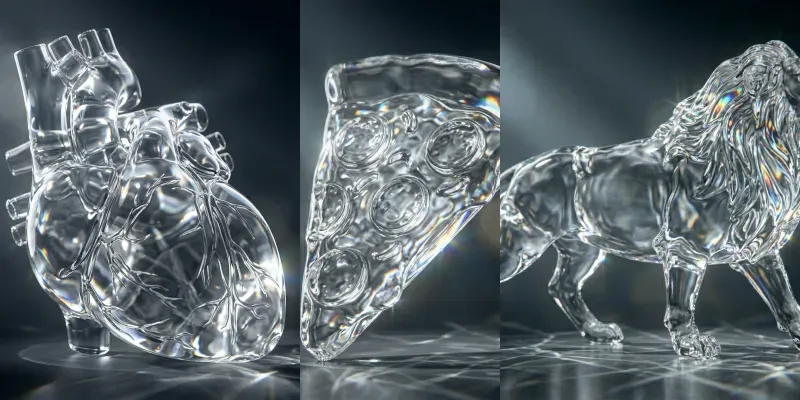 Glass Bases Ultra Realistic generated by undefined