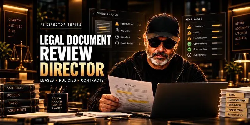 Legal Document Review Director generated by undefined