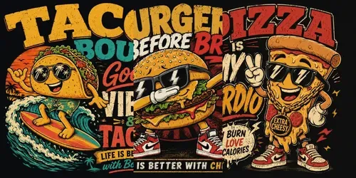 Retro Food Mascot Generator generated by chatgpt-image
