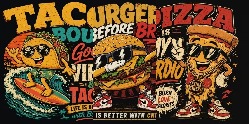 Retro Food Mascot Generator generated by undefined