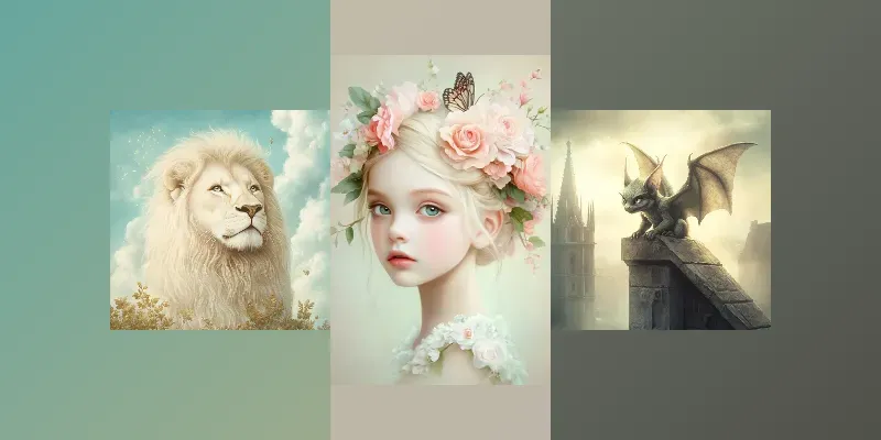 Portraits In Dreamlike Realism generated by undefined