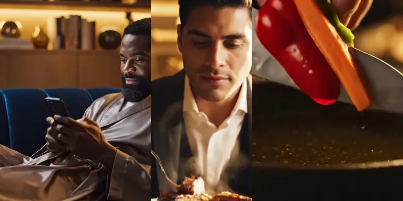 Luxury Restaurant Branding ASMR generated by undefined