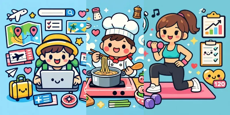 Kawaii Pop Art Scene Kits generated by undefined