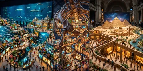Tiny Museum Worlds Creators generated by imagen