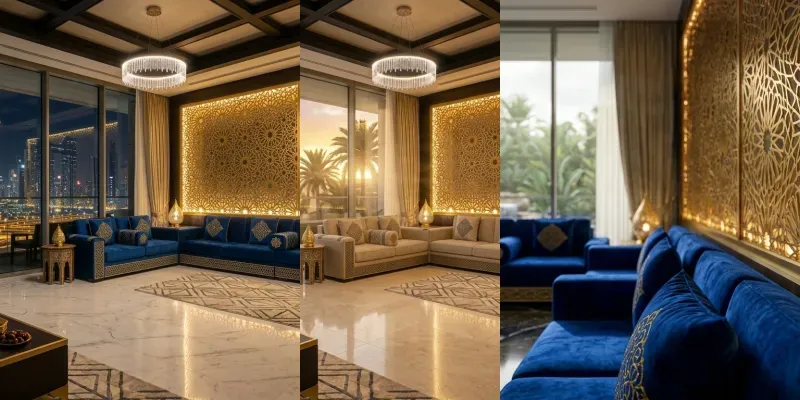 Luxury Modern Arabic Majlises generated by undefined