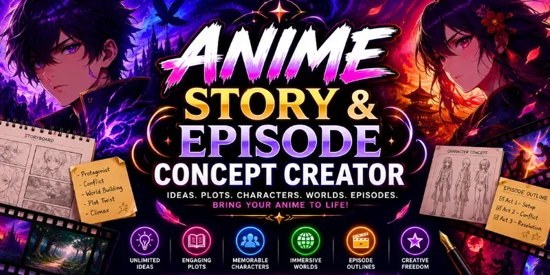 Anime Story Episode Concept Creator generated by undefined