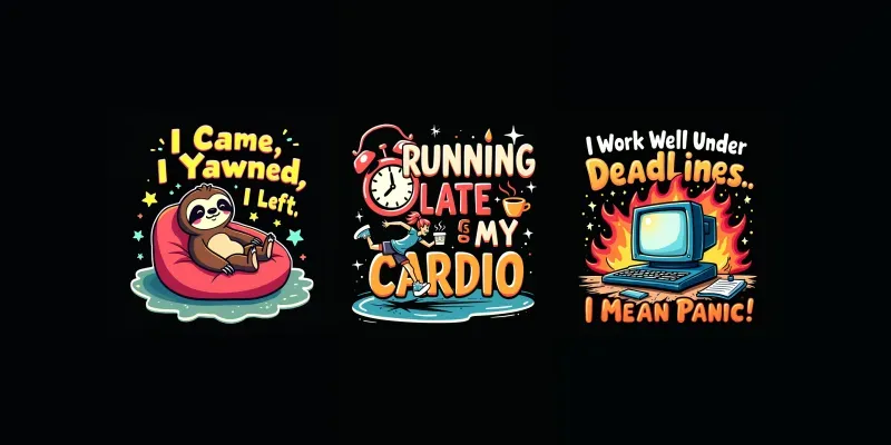 Sarcastic Vector Tshirt Art generated by undefined