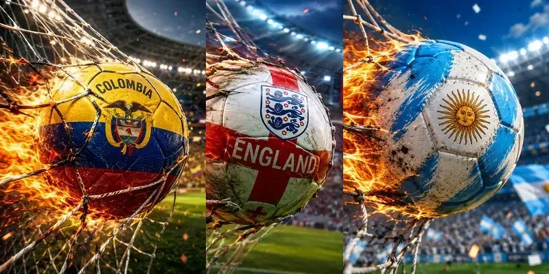 Fire And Energy World Cup Soccer Balls generated by undefined