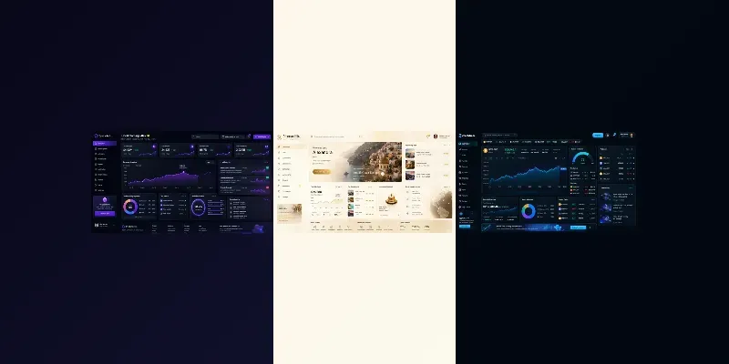 Modern Saas App UI UX Dashboard Layouts generated by undefined