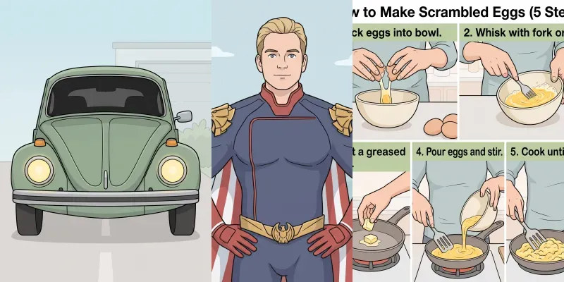 Wikihow Style Art And Illustrations generated by undefined