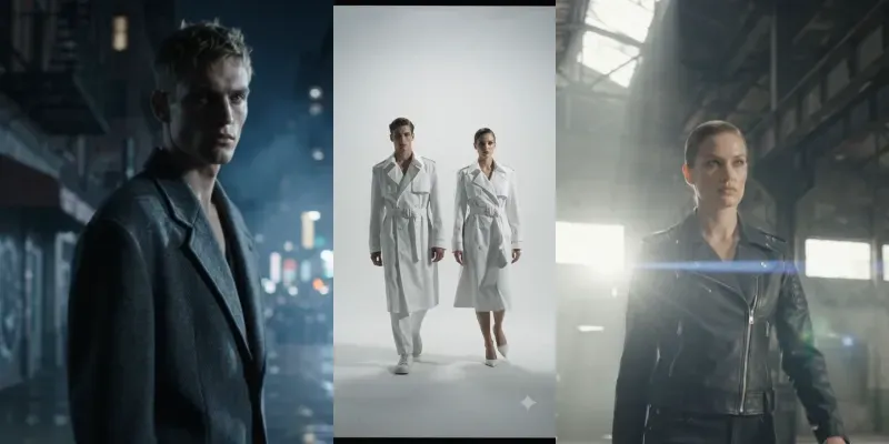 Cinematic Apparel Marketing Reels generated by undefined