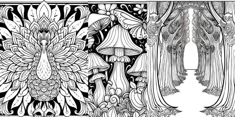 Coloring Pages For Adults generated by undefined