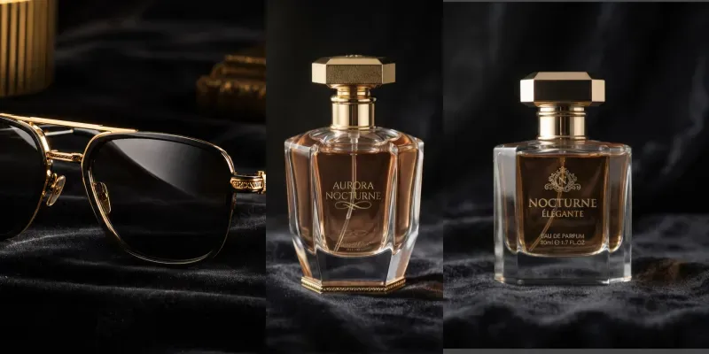 Luxury Perfume Product Photography generated by undefined
