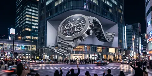 Viral 3D Billboard Ads Creators generated by veo