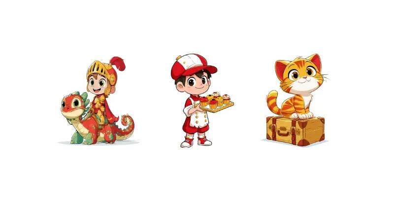Cute Chibi Character Generator generated by undefined