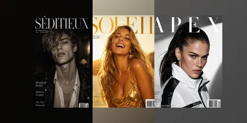 Cinematic Vogue Fashion Magazine Covers generated by chatgpt-image