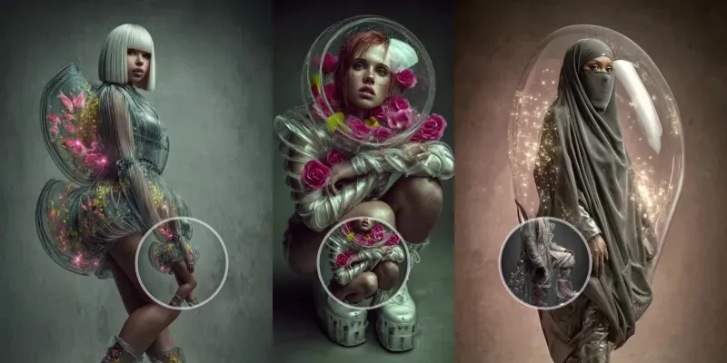 Sci Fi Surreal Couture generated by undefined
