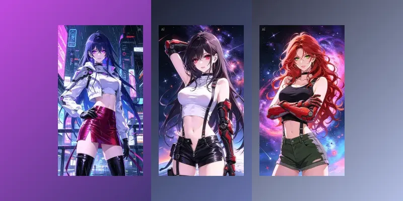 Cosmic Anime Girls