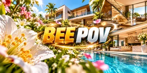 Bee Pov Luxury Villa Flights generated by grok-video