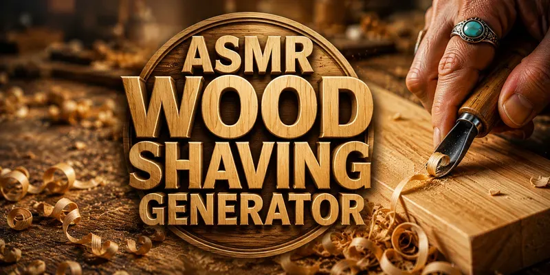 Viral ASMR Wood Shavings generated by undefined