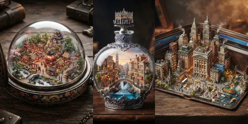 Miniverse Tiny Worlds Inside Objects generated by undefined