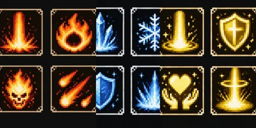 8bit RPG Skill Icon Generator generated by chatgpt-image