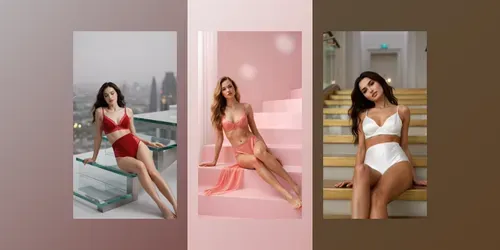 Cinematic Luxury Lingerie Fashion generated by grok-video