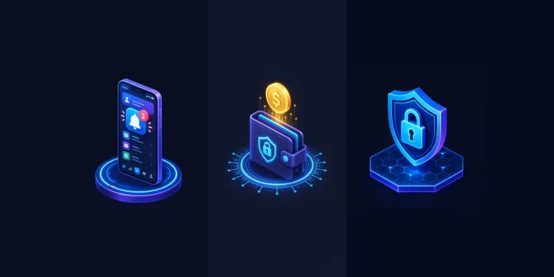 Isometric Tech App UI Icons generated by undefined