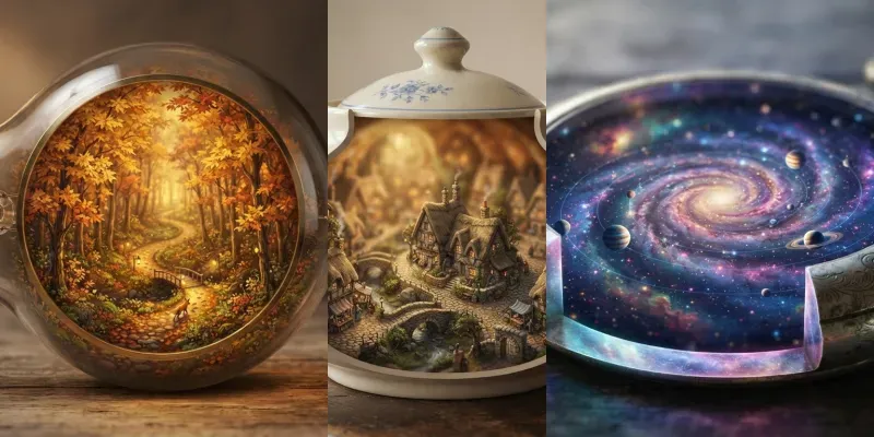 Hidden World Inside Object Generator