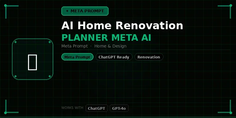 Home Renovation Planner Meta Ai generated by undefined