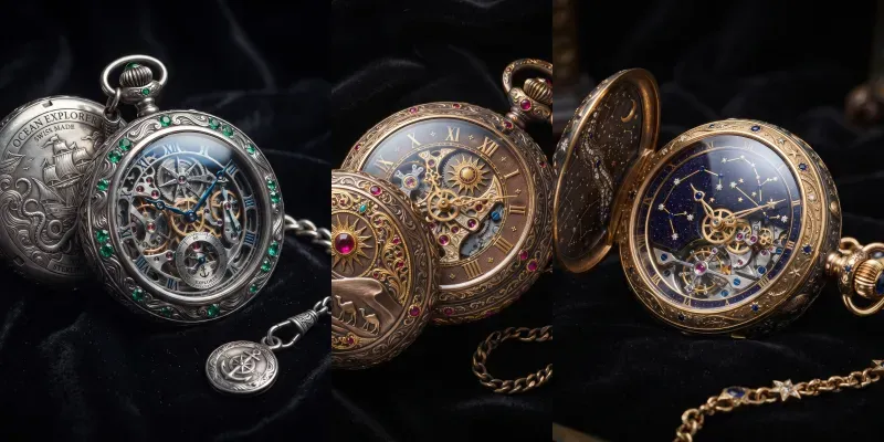 Luxury Pocket Watch Relic Creators generated by undefined