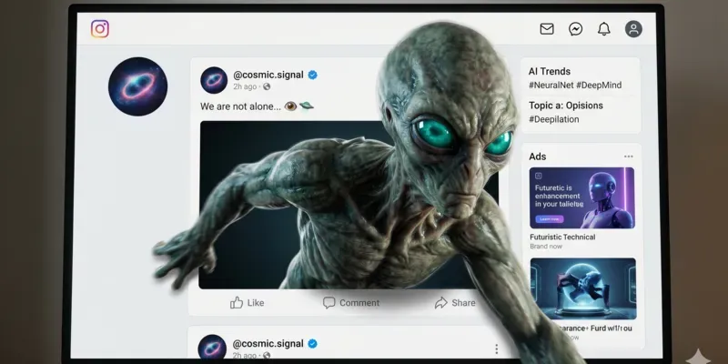 Instagram 3D Animal Escape Viral Scenes generated by undefined