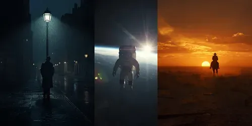 Cinematic Movie Scenes generated by leonardo