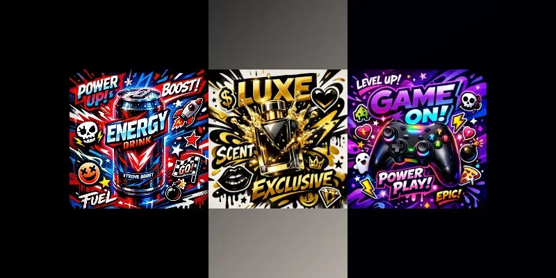 Bold Popart Branding Poster Generator generated by undefined