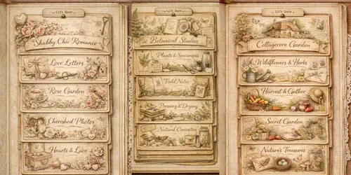 Waterfall Folio Junk Journals generated by chatgpt-image