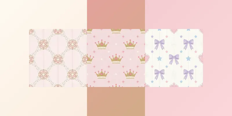 Princesscore Seamless Patterns generated by undefined