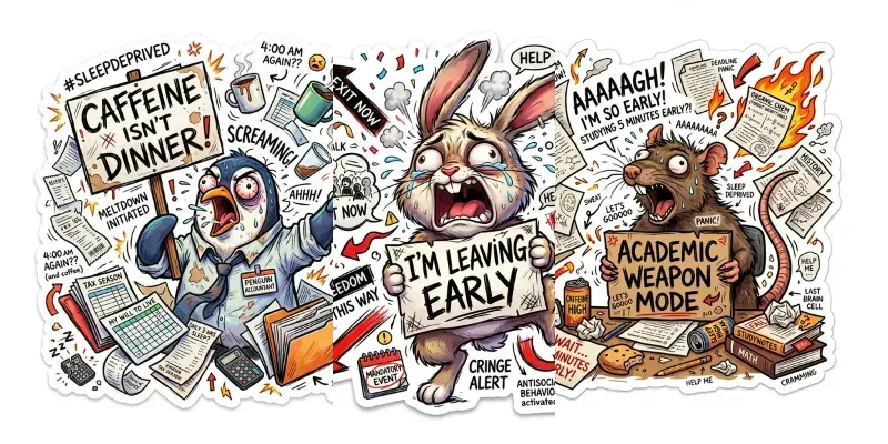 Chaotic Meme Sticker Generator generated by undefined