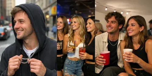 Candid Smartphone Cafe Influencer Photos generated by stable-diffusion